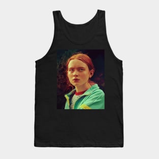 Stranger things Max Mayfield fanart Tank Top